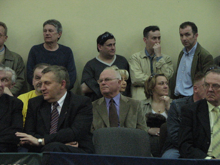 Na trybunach wielu ważnych gości
Keywords: Tenis stołowy Baruch